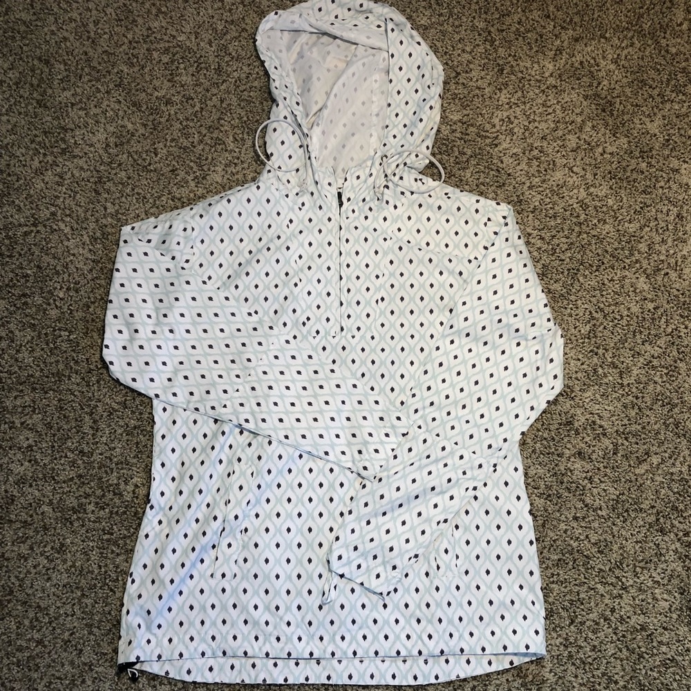 Peter Millar E4 Wind Hooded Pullover Jacket- S - image 1